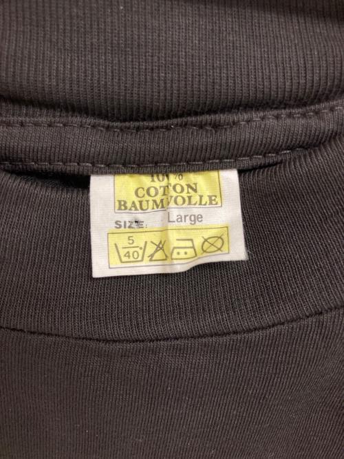 USED（ユーズド）USED (ユーズド) ヴィンテージTシャツ ブラック サイズ: Lの古着・服飾アイテム