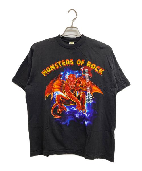 USED（ユーズド）USED (ユーズド) ヴィンテージTシャツ ブラック サイズ: Lの古着・服飾アイテム