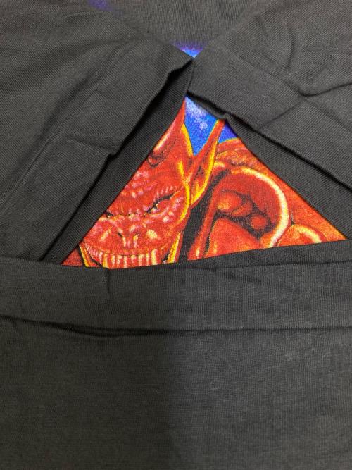 USED（ユーズド）USED (ユーズド) ヴィンテージTシャツ ブラック サイズ: Lの古着・服飾アイテム