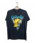 HUGGER（ハガー）の古着「80sヴィンテージTシャツ」｜ブラック