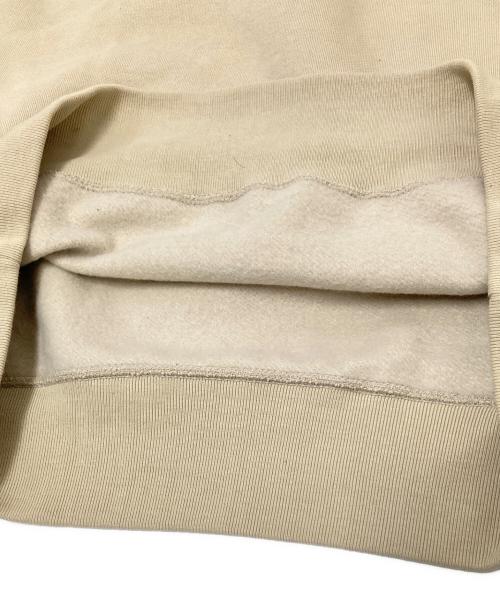 JAZZYSPORT（ジャジースポート）JAZZYSPORT (ジャジースポート) 裏起毛スウェット ベージュ サイズ:Lの古着・服飾アイテム