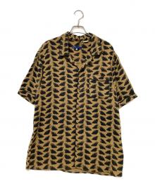 LEVI'S（リーバイス）の古着「オープンカラーシャツ」｜ブラック×ベージュ
