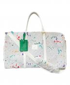 JORDANジョーダン）の古着「Monogram Duffel Bag」｜ホワイト