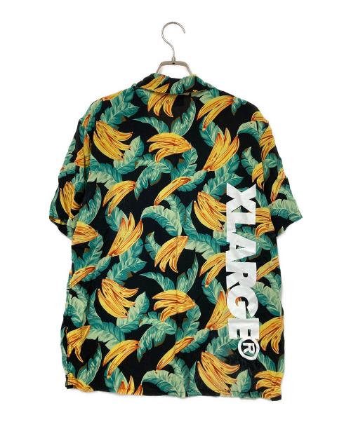 X-LARGE（エクストララージ）X-LARGE (エクストララージ) アロハシャツ ブラック サイズ:Sの古着・服飾アイテム