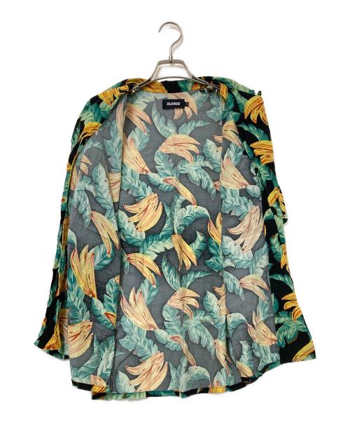 X-LARGE（エクストララージ）X-LARGE (エクストララージ) アロハシャツ ブラック サイズ:Sの古着・服飾アイテム