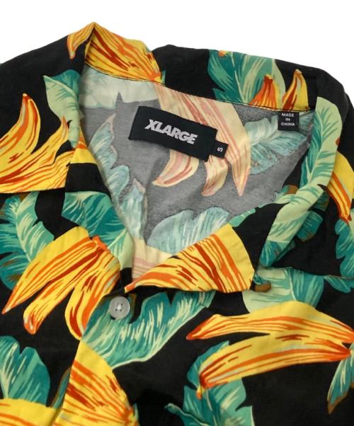 X-LARGE（エクストララージ）X-LARGE (エクストララージ) アロハシャツ ブラック サイズ:Sの古着・服飾アイテム