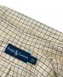 中古・古着 RALPH LAUREN (ラルフローレン) チェックシャツ ホワイト×イエロー サイズ:L：7000円