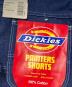 中古・古着 Dickies (ディッキーズ) ペインターハーフパンツ インディゴ サイズ:30 未使用品：12000円