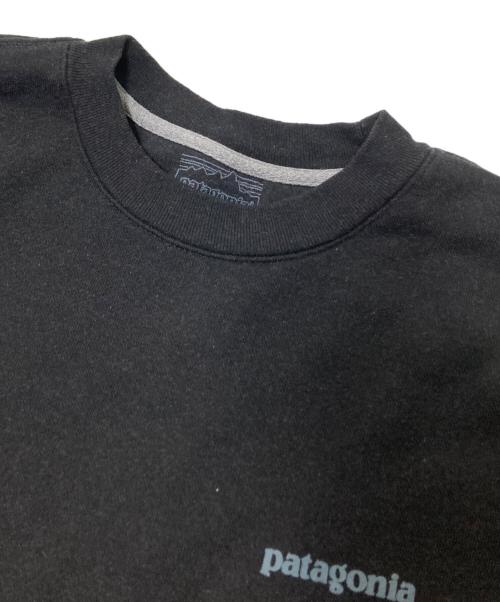 Patagonia（パタゴニア）Patagonia (パタゴニア) クルーネックスウェット ブラック サイズ:Sの古着・服飾アイテム