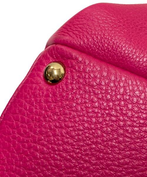 MICHAEL KORS（マイケル・コース）MICHAEL KORS (マイケル・コース) レザートートバッグ ピンク サイズ:下記参照の古着・服飾アイテム