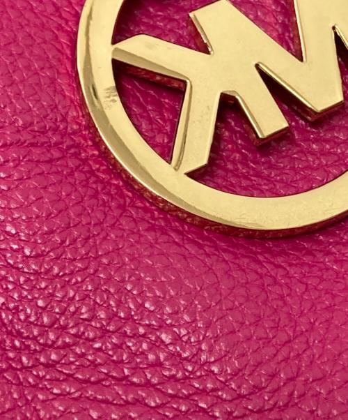 MICHAEL KORS（マイケル・コース）MICHAEL KORS (マイケル・コース) レザートートバッグ ピンク サイズ:下記参照の古着・服飾アイテム