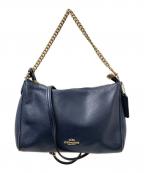 COACHコーチ）の古着「ショルダーバッグ」｜ネイビー