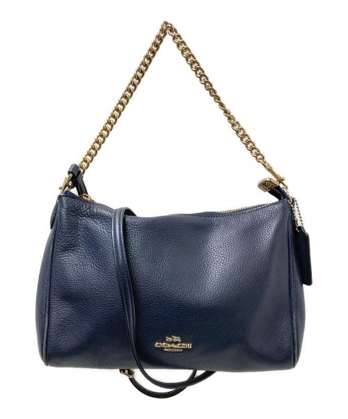 COACH（コーチ）COACH (コーチ) ショルダーバッグ ネイビー サイズ:下記参照の古着・服飾アイテム