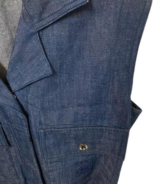 maison kitsune（メゾンキツネ）maison kitsune (メゾンキツネ) オールインワン インディゴ サイズ:34の古着・服飾アイテム