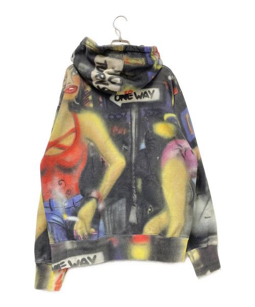 SUPREME（シュプリーム）SUPREME (シュプリーム) Lady Pink Hooded Sweatshirt マルチカラー サイズ:Mの古着・服飾アイテム