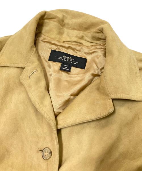 Max Mara WEEK END LINE（マックスマーラ ウイークエンドライン）Max Mara WEEK END LINE (マックスマーラ ウイークエンドライン) ジャケット ベージュ サイズ:40の古着・服飾アイテム