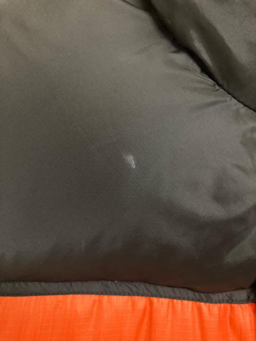 THE NORTH FACE（ザ ノース フェイス）THE NORTH FACE (ザ ノース フェイス) ヌプシダウンベスト オレンジ×ブラック サイズ:Mの古着・服飾アイテム