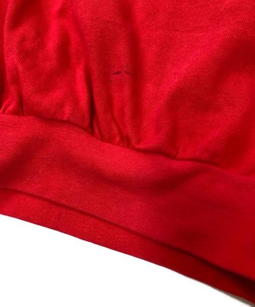 Eddie Bauer（エディーバウアー）Eddie Bauer (エディーバウアー) 長袖ポロシャツ レッド サイズ:Mの古着・服飾アイテム