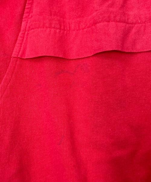 Eddie Bauer（エディーバウアー）Eddie Bauer (エディーバウアー) 長袖ポロシャツ レッド サイズ:Mの古着・服飾アイテム