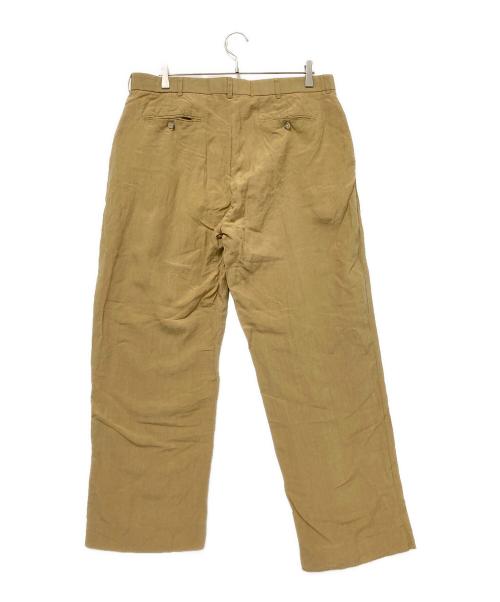 POLO RALPH LAUREN（ポロ・ラルフローレン）POLO RALPH LAUREN (ポロ・ラルフローレン) シルクリネンパンツ ベージュ サイズ:35の古着・服飾アイテム