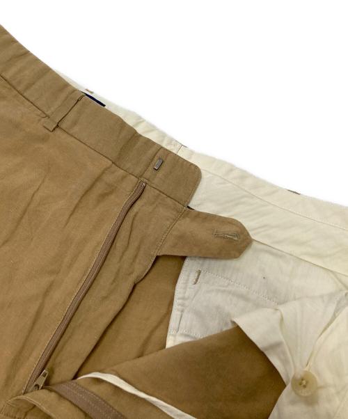 POLO RALPH LAUREN（ポロ・ラルフローレン）POLO RALPH LAUREN (ポロ・ラルフローレン) シルクリネンパンツ ベージュ サイズ:35の古着・服飾アイテム