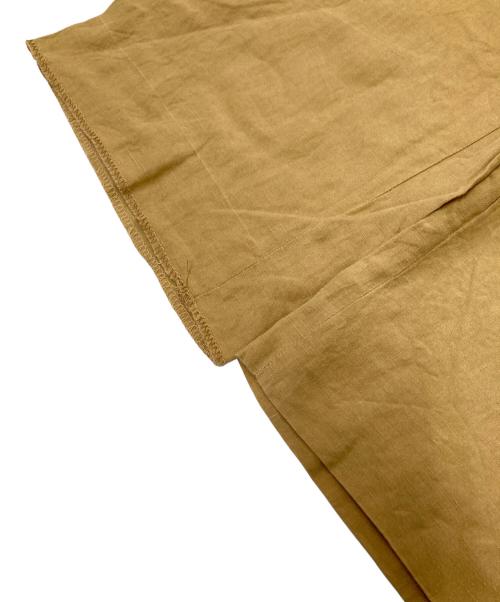 POLO RALPH LAUREN（ポロ・ラルフローレン）POLO RALPH LAUREN (ポロ・ラルフローレン) シルクリネンパンツ ベージュ サイズ:35の古着・服飾アイテム