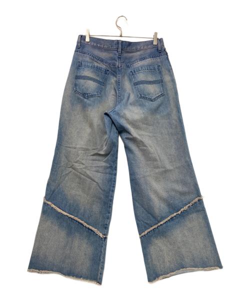 HARE（ハレ）HARE (ハレ) コンバートフリンジデニムパンツ インディゴ サイズ:Mの古着・服飾アイテム