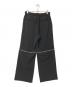 HARE (ハレ) 2WAYZIPトラウザーパンツ ブラック サイズ:F：4000円