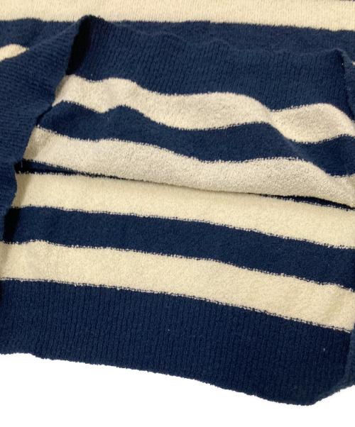 ROBERTO COLLINA（ロベルトコリーナ）ROBERTO COLLINA (ロベルトコリーナ) 半袖ポロシャツ ホワイト×ネイビー サイズ:50の古着・服飾アイテム