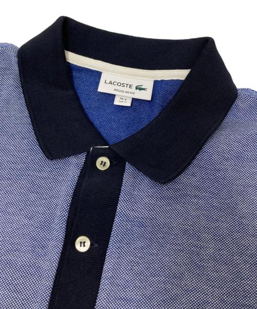 LACOSTE（ラコステ）LACOSTE (ラコステ) 半袖ポロシャツ ネイビー サイズ:US:Mの古着・服飾アイテム