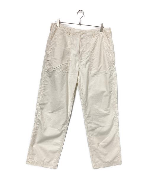 SHIPS（シップス）SHIPS (シップス) ベーシックベイカー パンツ ホワイト サイズ:W36の古着・服飾アイテム