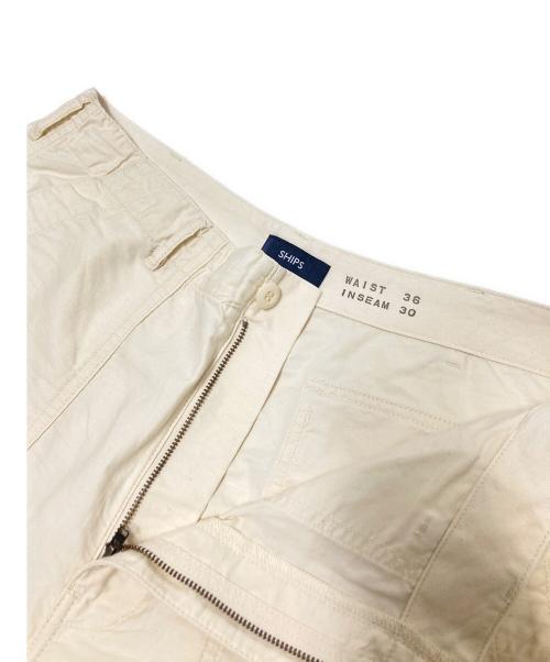 SHIPS（シップス）SHIPS (シップス) ベーシックベイカー パンツ ホワイト サイズ:W36の古着・服飾アイテム