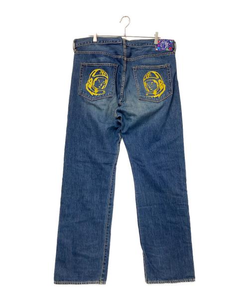BILLIONAIRE BOYS CLUB（ビリオネアボーイズクラブ）BILLIONAIRE BOYS CLUB (ビリオネアボーイズクラブ) ドッグラン刺繍デニムパンツデニムパンツ インディゴ サイズ:XLの古着・服飾アイテム