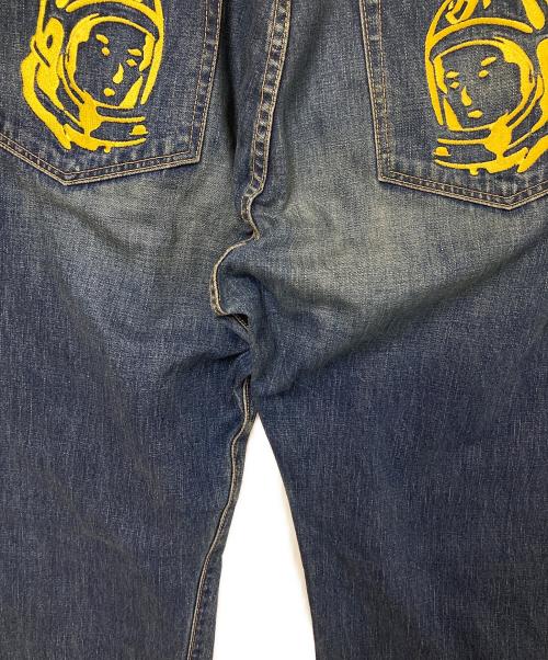 BILLIONAIRE BOYS CLUB（ビリオネアボーイズクラブ）BILLIONAIRE BOYS CLUB (ビリオネアボーイズクラブ) ドッグラン刺繍デニムパンツデニムパンツ インディゴ サイズ:XLの古着・服飾アイテム
