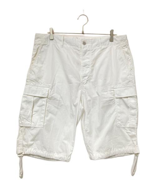 DIESEL（ディーゼル）DIESEL (ディーゼル) ハーフカーゴパンツ ホワイト サイズ:W33の古着・服飾アイテム