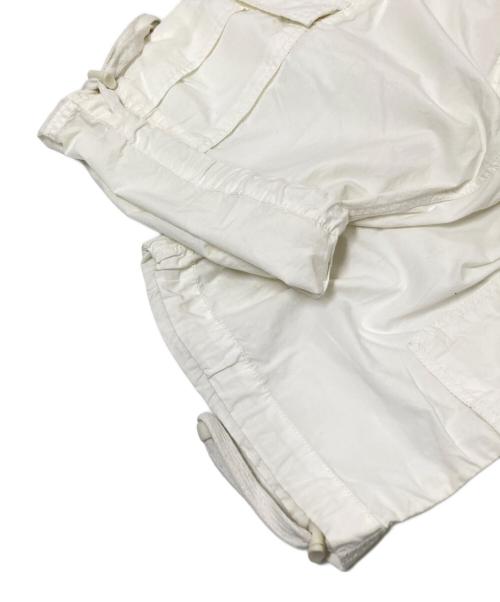 DIESEL（ディーゼル）DIESEL (ディーゼル) ハーフカーゴパンツ ホワイト サイズ:W33の古着・服飾アイテム