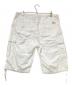 DIESEL (ディーゼル) ハーフカーゴパンツ ホワイト サイズ:W33：7000円