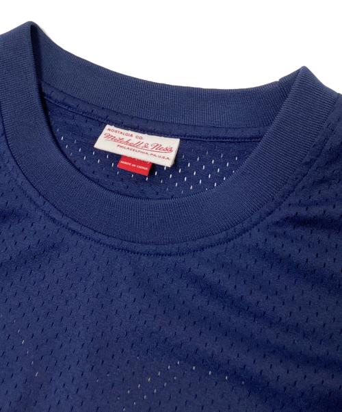 MITCHELL & NESS（ミッチェルアンドネス）MITCHELL & NESS (ミッチェルアンドネス) ベースボールシャツ ネイビー サイズ:XLの古着・服飾アイテム