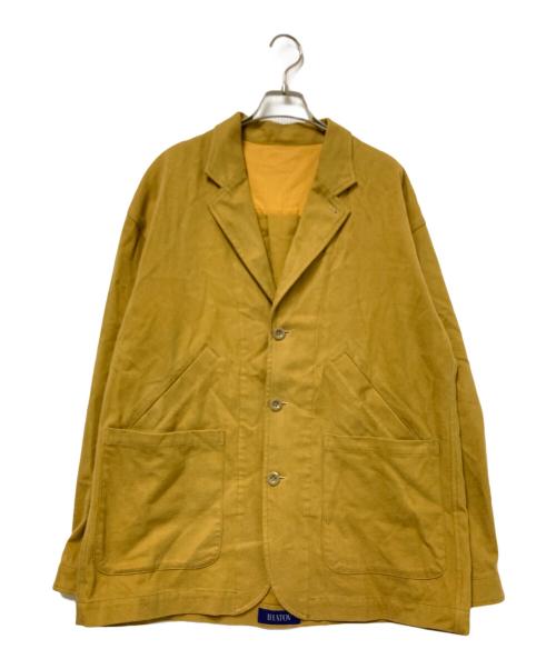 IHATOV（イーハトーブ）IHATOV (イーハトーブ) CPOジャケット イエロー サイズ:Mの古着・服飾アイテム