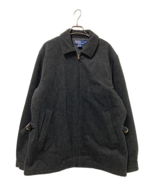 POLO RALPH LAUREN（ポロ・ラルフローレン）POLO RALPH LAUREN (ポロ・ラルフローレン) 90sウールジャケット ブラック サイズ:Mの古着・服飾アイテム