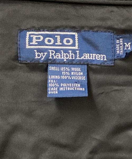 POLO RALPH LAUREN（ポロ・ラルフローレン）POLO RALPH LAUREN (ポロ・ラルフローレン) 90sウールジャケット ブラック サイズ:Mの古着・服飾アイテム
