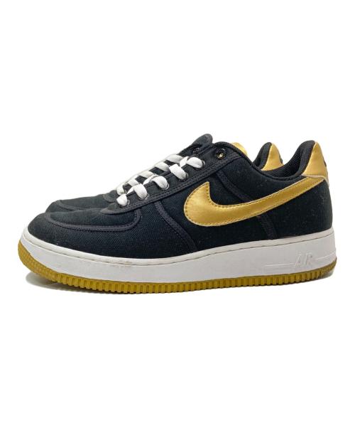 NIKE（ナイキ）NIKE (ナイキ) ローカットスニーカー ゴールド×ブラック サイズ:26.0cmの古着・服飾アイテム