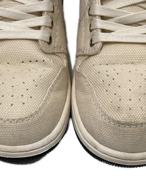NIKE（ナイキ）NIKE (ナイキ) AIR JORDAN 1 LOW PRM ベージュ×ブラウン サイズ:27.0cmの古着・服飾アイテム