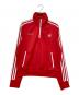 adidas（アディダス）の古着「Track Quarter Zip」｜レッド