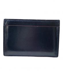 GANZO（ガンゾ）の古着「CORDOVAN (コードバン) 単パスケース」｜ブラック