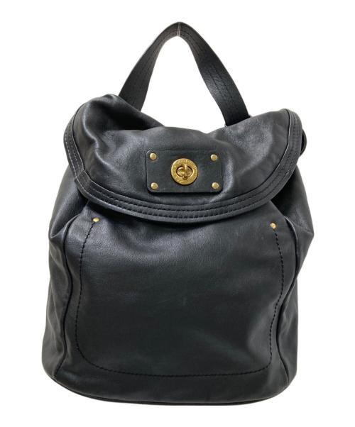 Marc by Marc Jacobs（マークバイマークジェイコブス）Marc by Marc Jacobs (マークバイマークジェイコブス) レザーリュック ブラック サイズ:下記参照の古着・服飾アイテム
