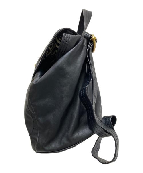 Marc by Marc Jacobs（マークバイマークジェイコブス）Marc by Marc Jacobs (マークバイマークジェイコブス) レザーリュック ブラック サイズ:下記参照の古着・服飾アイテム