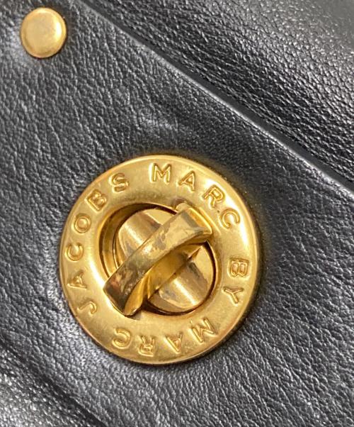 Marc by Marc Jacobs（マークバイマークジェイコブス）Marc by Marc Jacobs (マークバイマークジェイコブス) レザーリュック ブラック サイズ:下記参照の古着・服飾アイテム