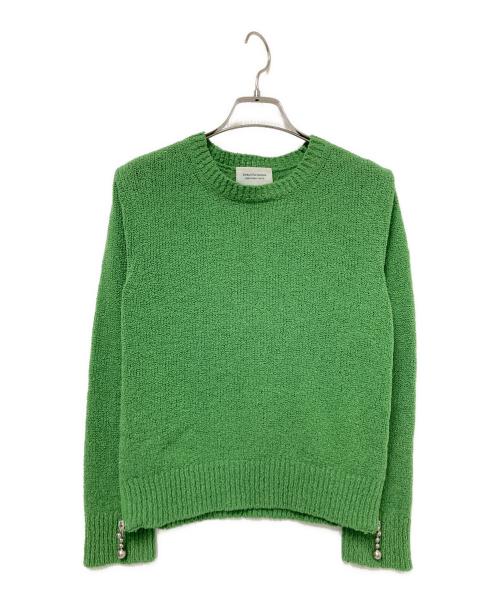beautiful people（ビューティフルピープル）beautiful people (ビューティフルピープル) british wool side zipper pullover グリーン サイズ:140の古着・服飾アイテム