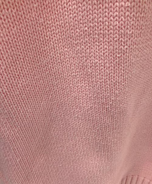 RALPH LAUREN（ラルフローレン）RALPH LAUREN (ラルフローレン) 半袖ニット ピンク サイズ:Lの古着・服飾アイテム